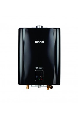 Aquecedor de Agua a Gás Eletrônico E21 TOP Rinnai GN Preto