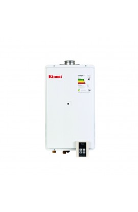 Aquecedor de Agua a Gás Eletrônico, A2802FECGN, Rinnai, GN, Branco