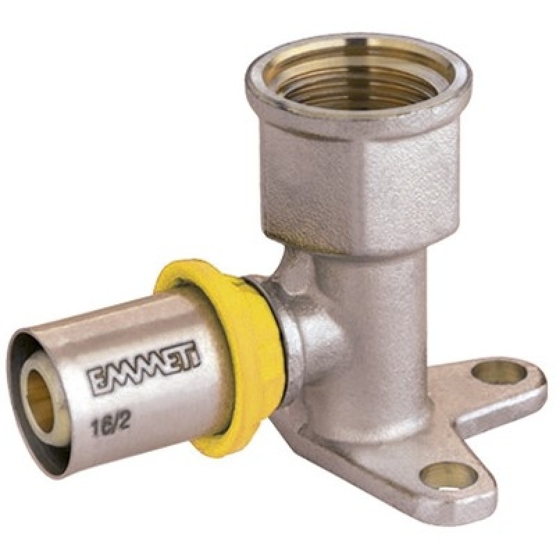 Cotovelo C/Flange P/Gas 16X1/2 Prensar