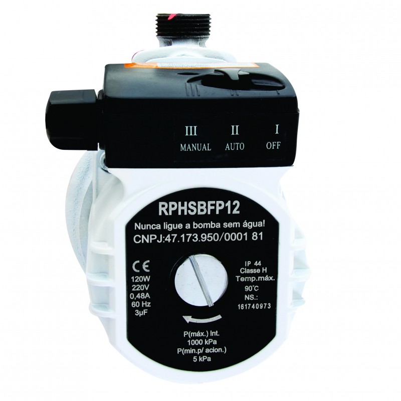 Bomba de Pressurização 120W , RPHLBFP12220V, Rinnai, Branco