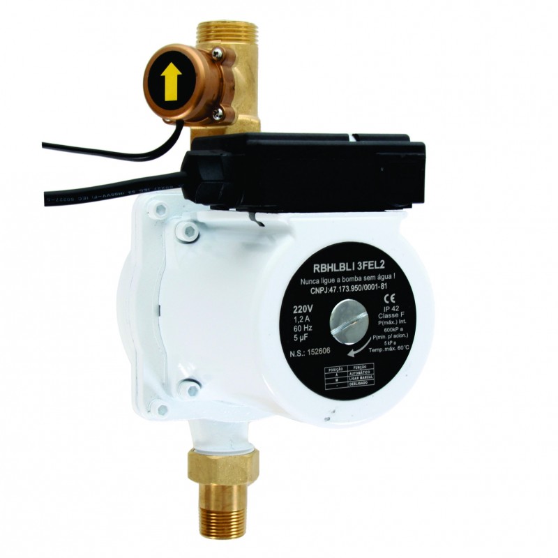 Bomba de Pressurização 260W , RBHLBLP3FEL1127V, Rinnai, Branco