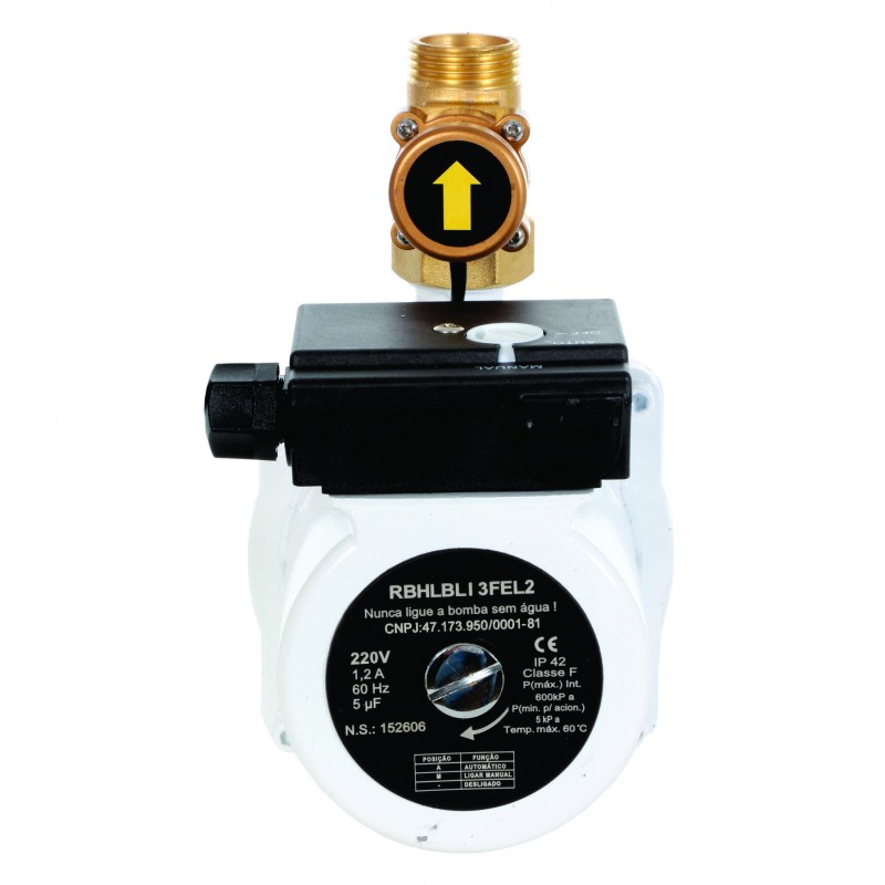 Bomba de Pressurização 260W , RBHLBLP3FEL1127V, Rinnai, Branco