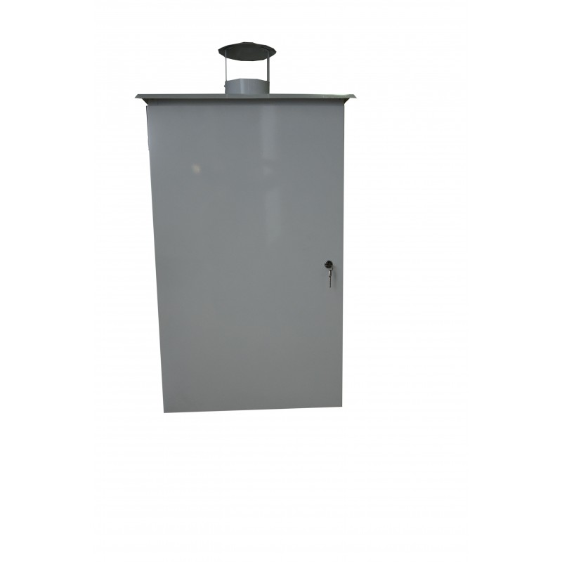 Caixa Externa Em Alumínio Para Aquecedor - Grande- Pla - 28,5 X 60,0 X 95,0Mm