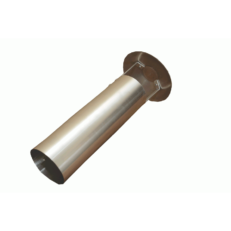 Chapéu Chinês Alumínio Reto 300 X Ø 110Mm