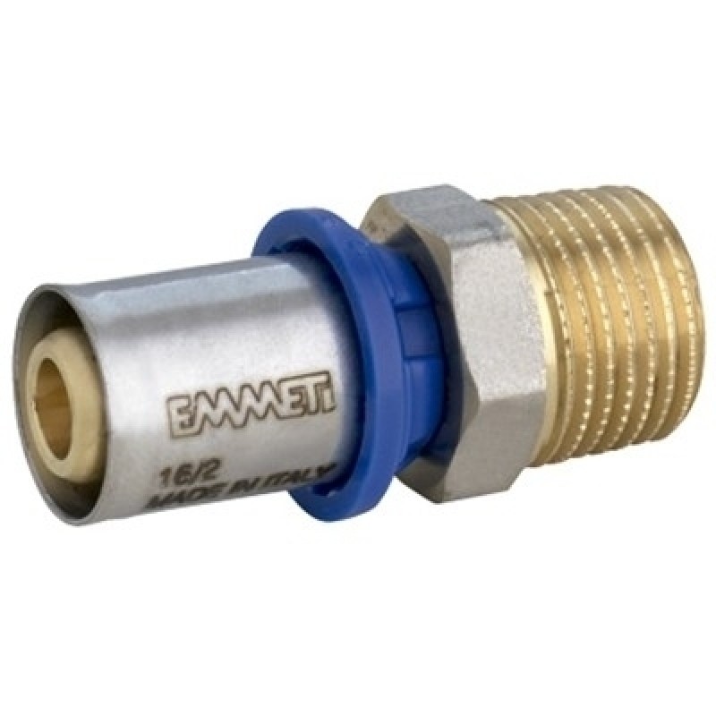 Conector Macho Prensar 26Mm X 3/4