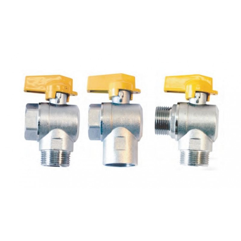 Valvula Esfera Angular P/Gas 3/4"Mm Ll1077A
