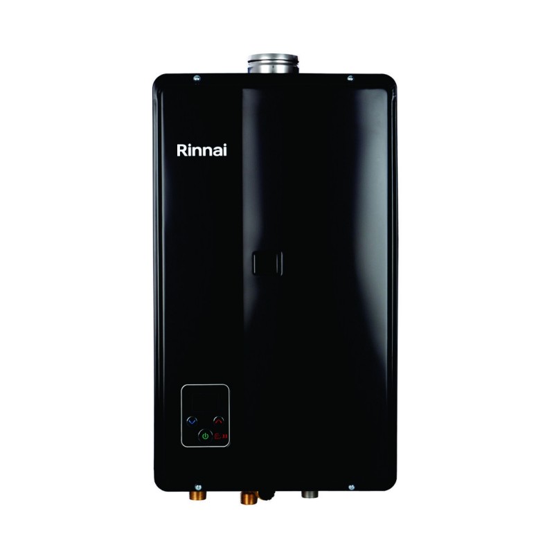 Aquecedor de Agua a Gás Eletrônico E33 Rinnai GN Preto