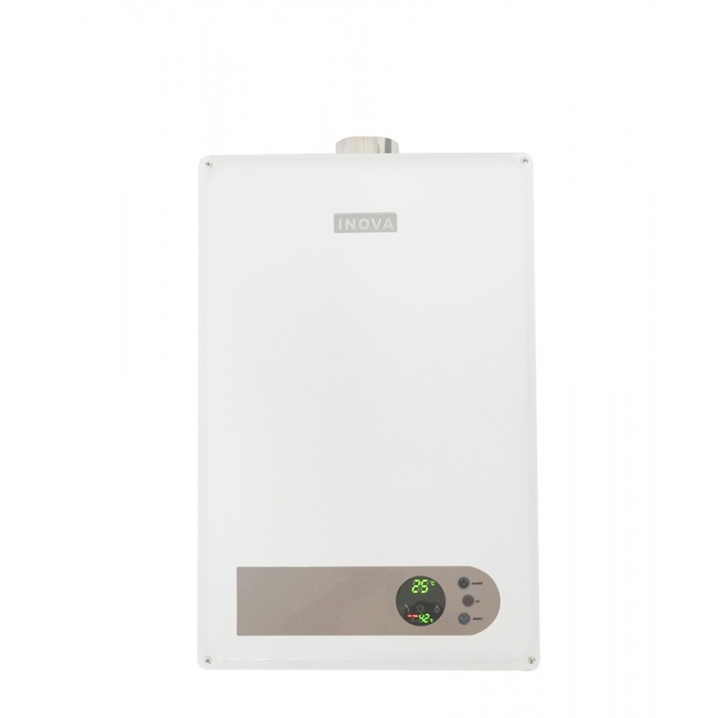 Aquecedor de Agua a Gás Eletrônico IN-350D Inova Branco Bivo