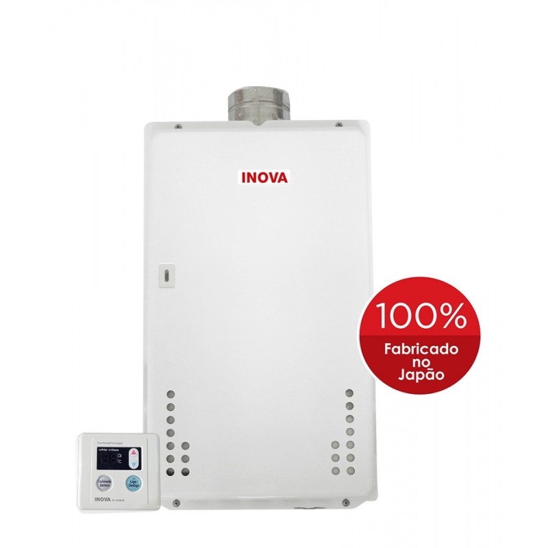 Aquecedor de Agua a Gás Eletrônico IN-370D NORITZ Inova Bran Gn