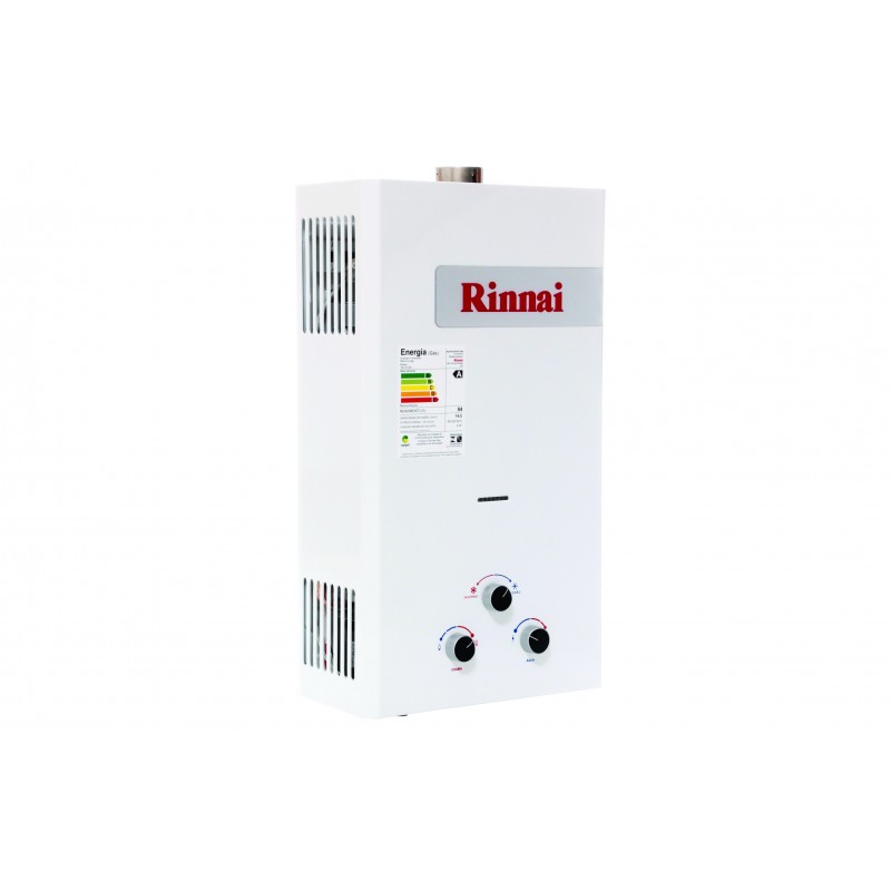 Aquecedor de Agua a Gás Mecânico, REUM150FEHBL7GLP, Rinnai, GLP, Branco