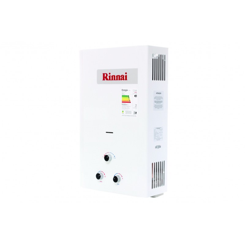 Aquecedor de Agua a Gás Mecânico, REUM200CFHBLEGLP, Rinnai, GLP, Branco 