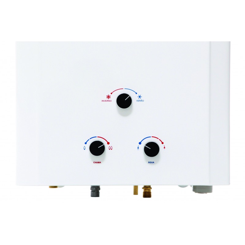 Aquecedor de Agua a Gás Mecânico, REUM200CFHBLEGLP, Rinnai, GLP, Branco 