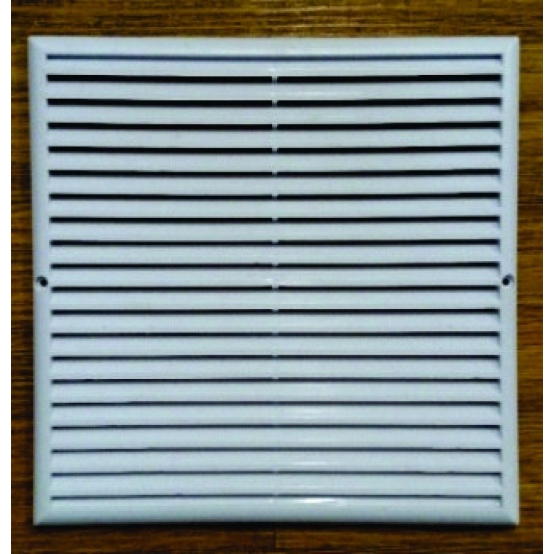 Grade V.P. Quadrada Externa Poliestireno De Sobrepor Com Tela Anti Inseto 30 X 30Cm