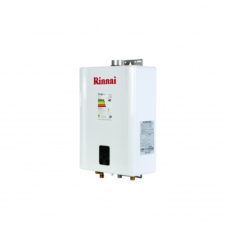 Aquecedor de Agua a Gás Eletrônico, REUE171FEHBGLP, Rinnai, GLP, Branco 