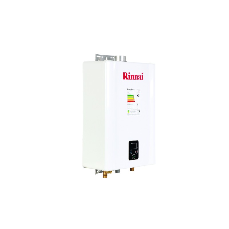 Aquecedor de Agua a Gás Eletrônico, REUE171FEHBGN, Rinnai, GN, Branco