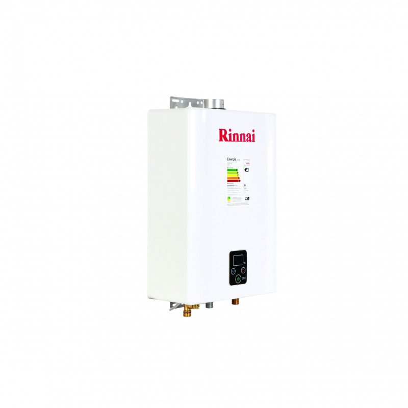 Aquecedor de Agua a Gás Eletrônico, REUE210FEHBGN, Rinnai, GN, Branco