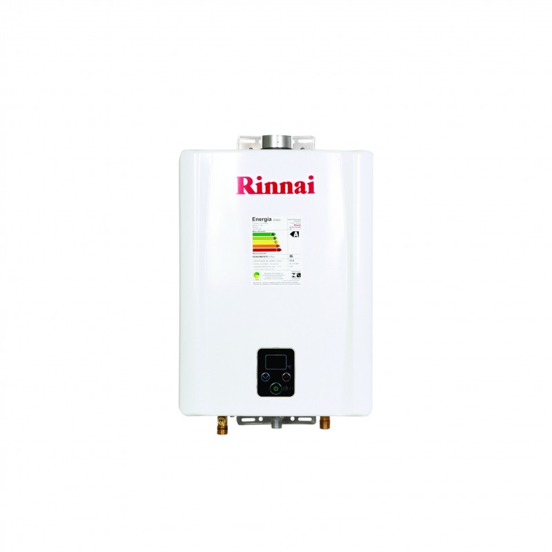 Aquecedor de Agua a Gás Eletrônico, REUE210FEHBGLP, Rinnai, GLP, Branco