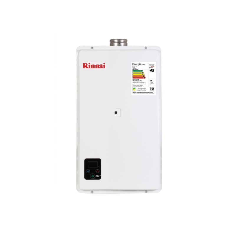 Aquecedor de Agua a Gás Eletrônico, REUE270FEHBGLP, Rinnai, GLP, Branco