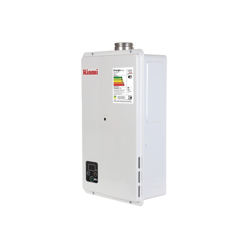 Aquecedor de Agua a Gás Eletrônico, REUE331FEHBGLP, Rinnai, GLP, Branco
