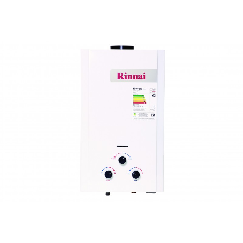 Aquecedor de Agua a Gás Mecânico, REUM110CFHBNEGN, Rinnai, GN, Branco 