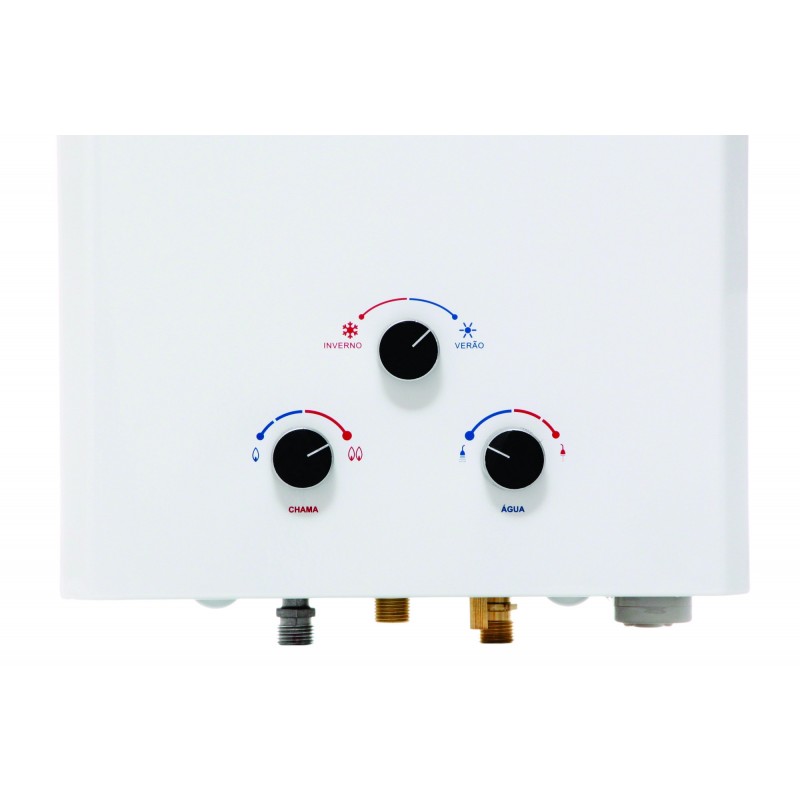 Aquecedor de Agua a Gás Mecânico, REUM150CFHBLEGLP, Rinnai, GLP, Branco