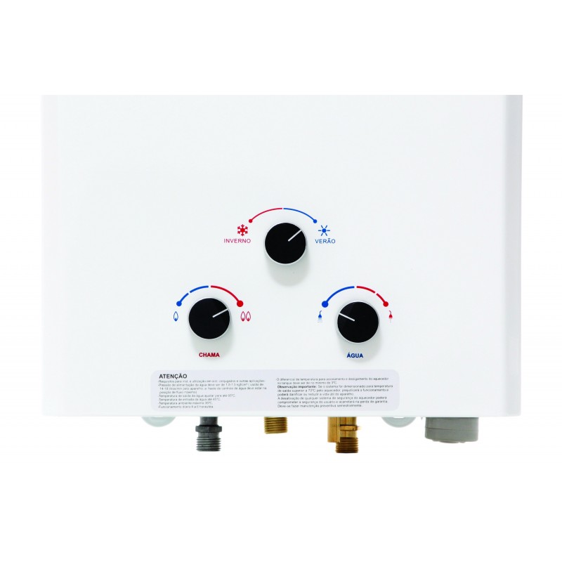 Aquecedor de Agua a Gás Mecânico, REUM150CFSBLGLP, Rinnai, GLP, Branco