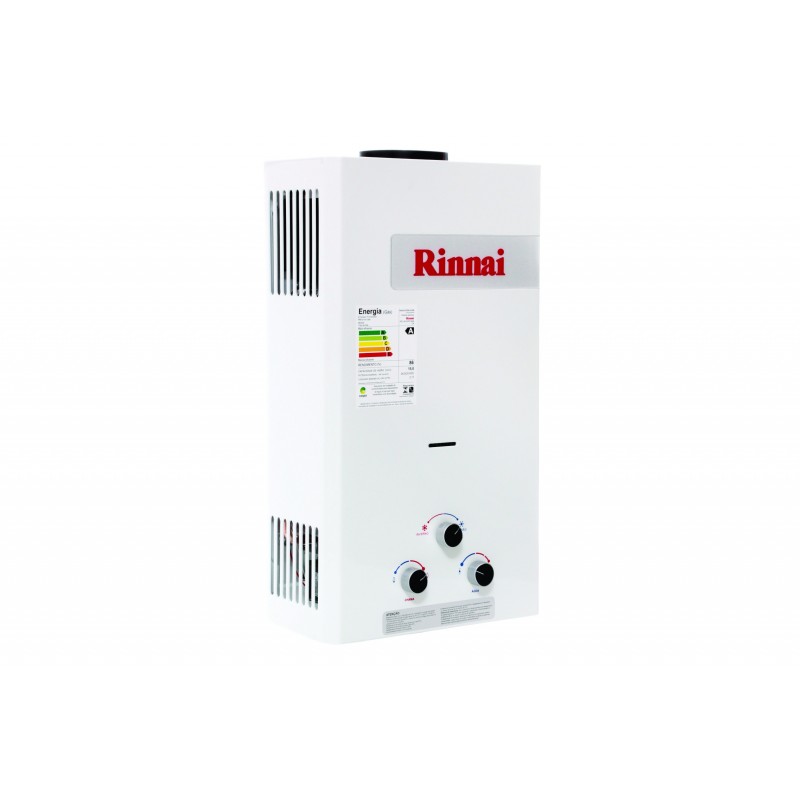 Aquecedor de Agua a Gás Mecânico, REUM150CFSBNGN, Rinnai, GN, Branco