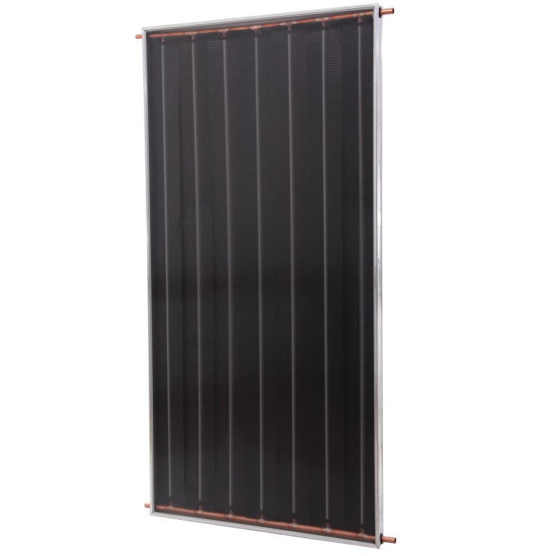 Coletor Solar 7 Aletas 1,00 X 2,00 Black, RSC2002V, Rinnai