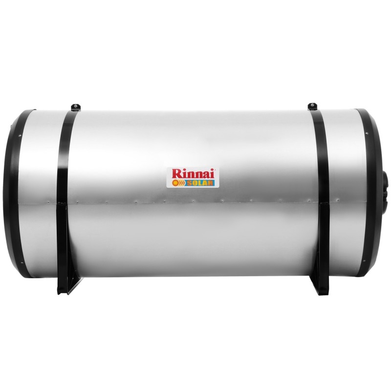 Reservatório Solar Horizontal 600L (5 m.c.a.) Aço Inox 444 - Em Nível, RST600BP5N, Rinnai 