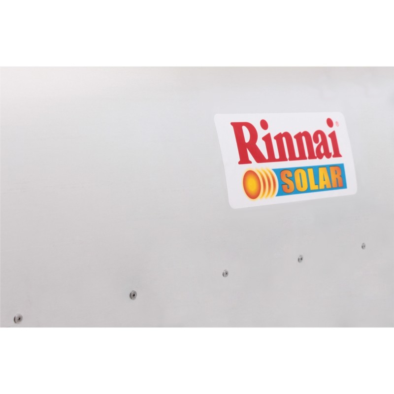 Reservatório Solar Horizontal 300L (5 m.c.a.) Aço Inox 444, RST300BP5, Rinnai 