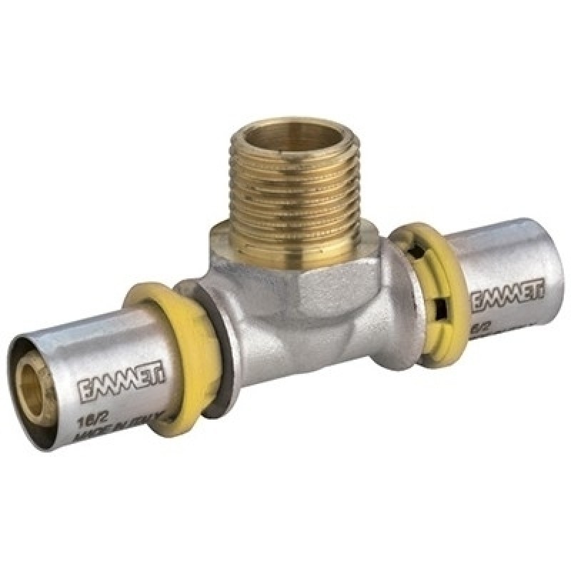Tee Macho P/Gas 20Mm X 1/2