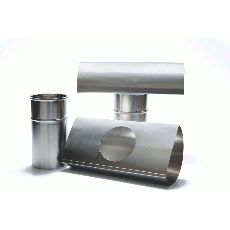 Chapéu Tee Em Alumínio 200 X Ø 130Mm