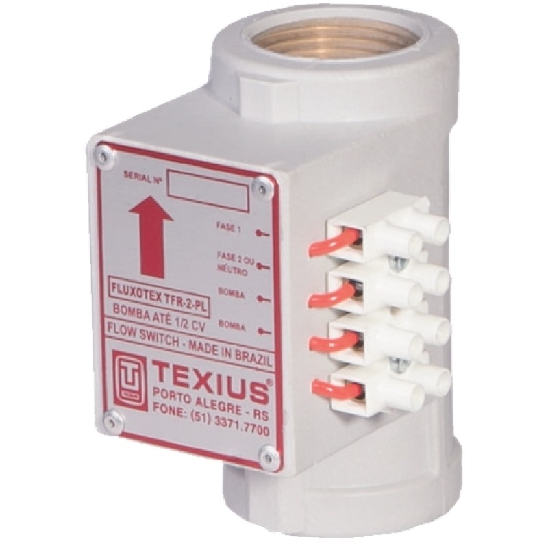 Sensores De Acionamento E Proteção - Fluxostatos TFR-2 PL (água fria)