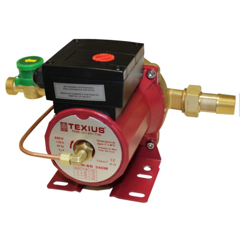 Pressurizadores Com Fluxostato - Para Aquecedores De Passagem TPF-WE-H-BR-340W 340W