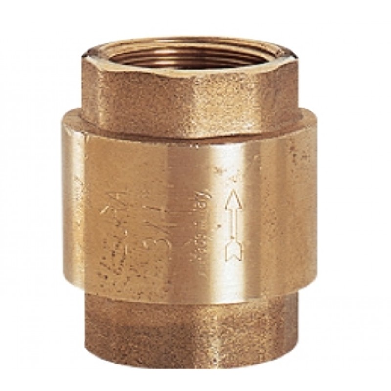 Valv.Ret.Vertical Sede Metal 1"