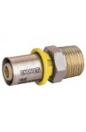 Conector Macho P/Gas 26Mm X 3/4 Prensar 