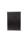Coletor Solar 7 Aletas 1,00 X 1,40 Black, RSC1402V, Rinna