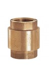 Valv.Ret.Vertical Sede Metal 1"
